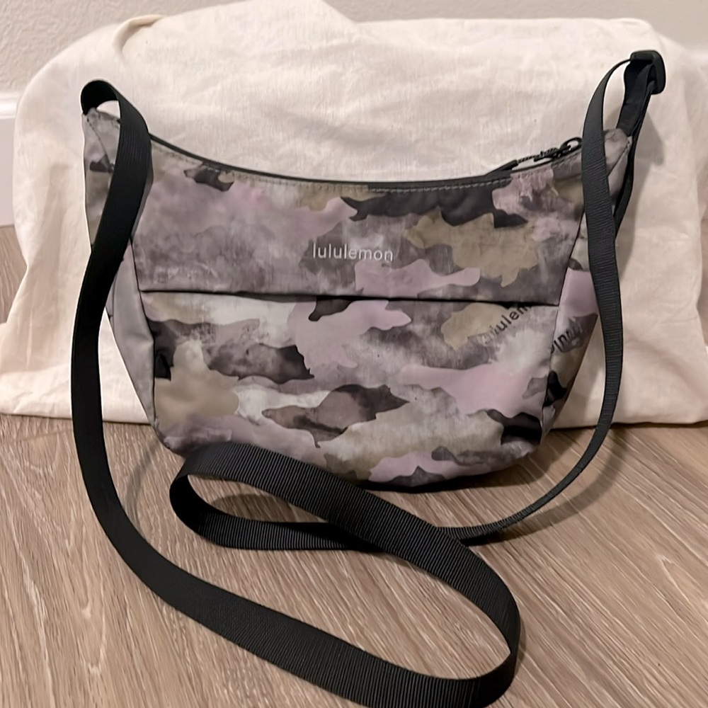 Lululemon Camouflage Crossbody Bag